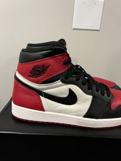 Jordan 1 Bred Toes (size 13)