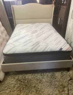Full Bed Frame And Mattress