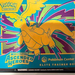 Ascended Heroes Pokemon Center Exclusive ETB