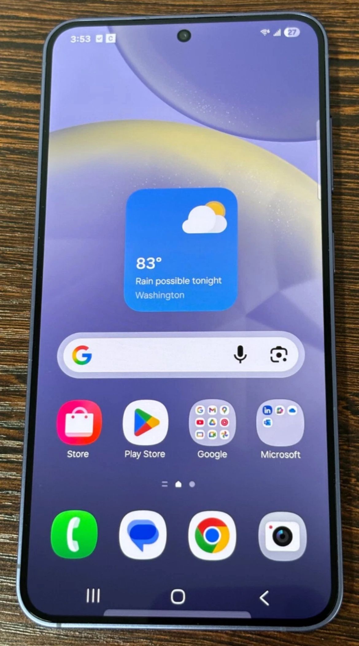 Tmobile Samsung Galaxy S24 - 128 GB Sapphire Blue - MetroPCS - Excellent Mint