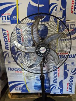 Rocket max 18" Metal blades Fan Model#Rx 18p-5bl