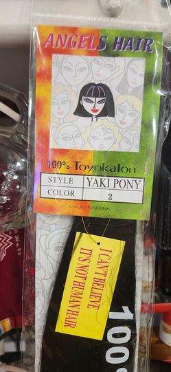 Angels Hair Yaki Pony Synthetic Hair Color 2