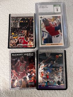 Basketball cards, sports cards selling altogether