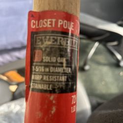 Closet Pole 