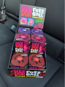 Authentic NeeDoh Fuzz Ball squishy