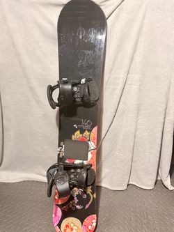 5150 Empress 146cm Snowboard with Burton Bindings