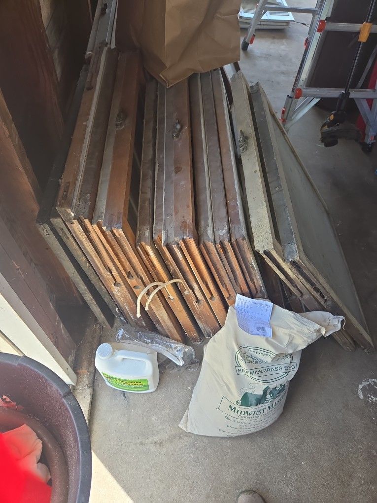 Free Old Windows, Doors, Storm Windows And Wood