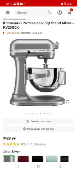 Kitchenaid Mixer 