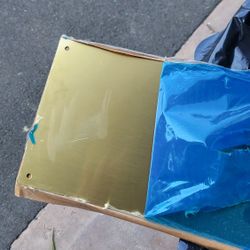 Assa Abloy 8" X 34" Brass Kickplates