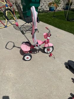 Radio flyer push tricycle