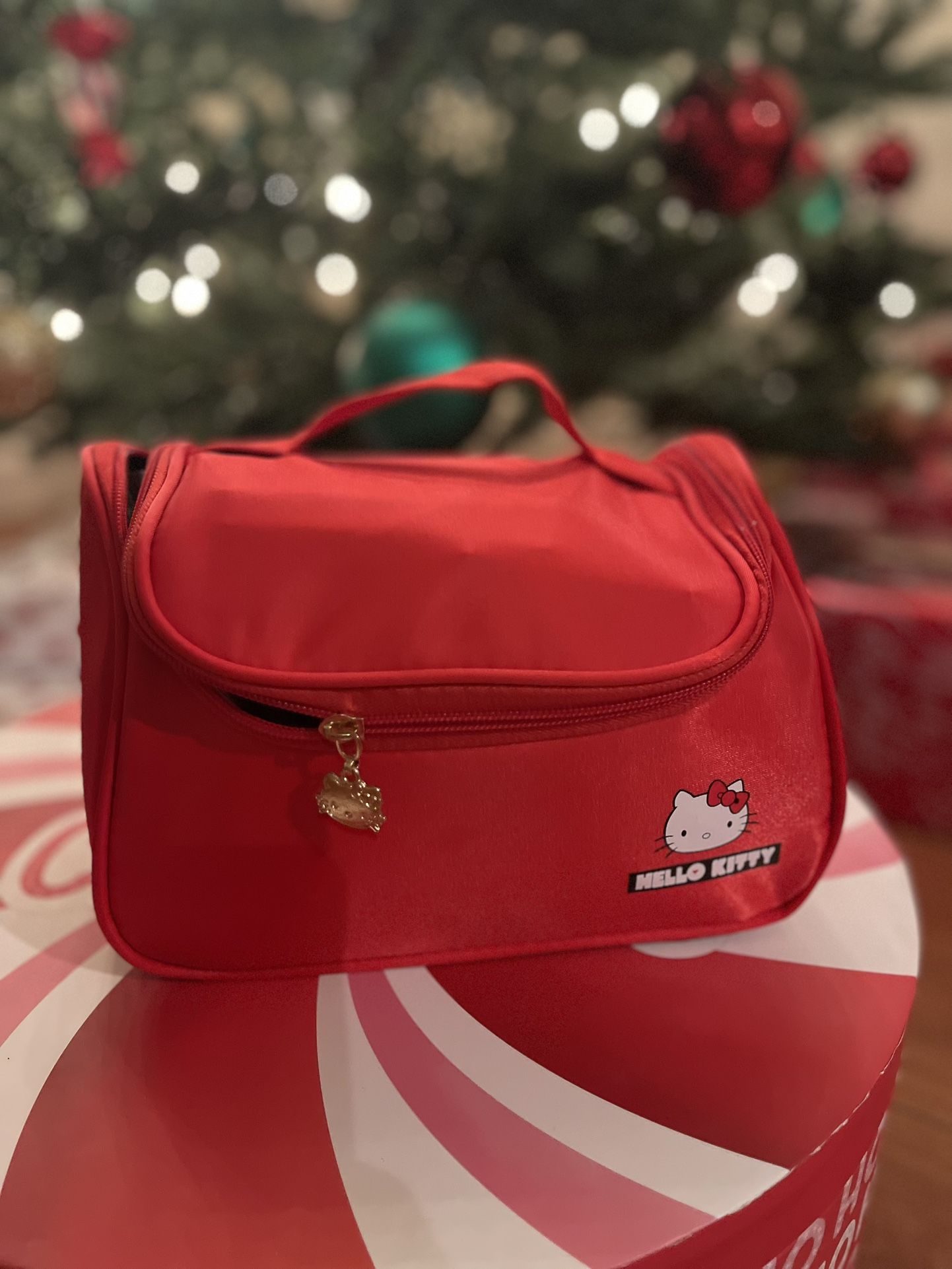 Hello Kitty Red Bag With  Stuffers Inside