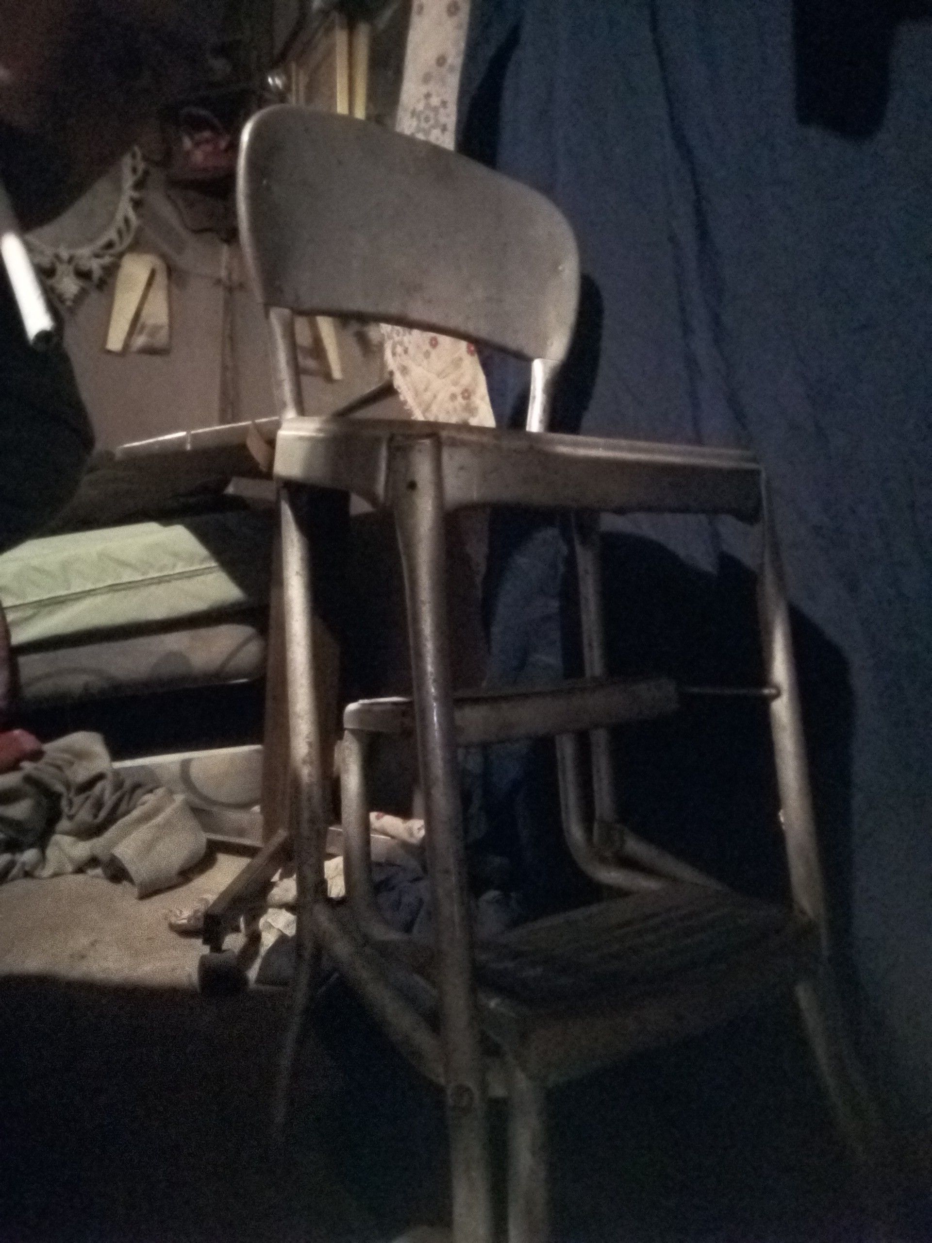 Antique high chair