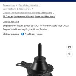 Engine Motor Mount 50821-S84-A01 for Honda Accord 1(contact info removed)
