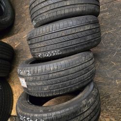 4 Tires 215.50.17 Michelin Primecy 99 % Tread Dot 3024