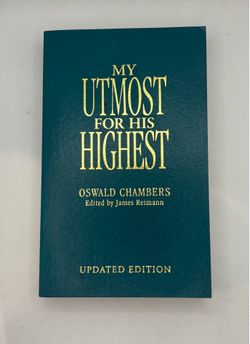 My Utmost for His Highest Oswald Chambers Devotional Updated Edition