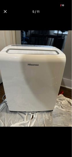 Hisense 60 Pint Dehumidifier DH6024KP1WG – Powers On, Fan & Compressor Work