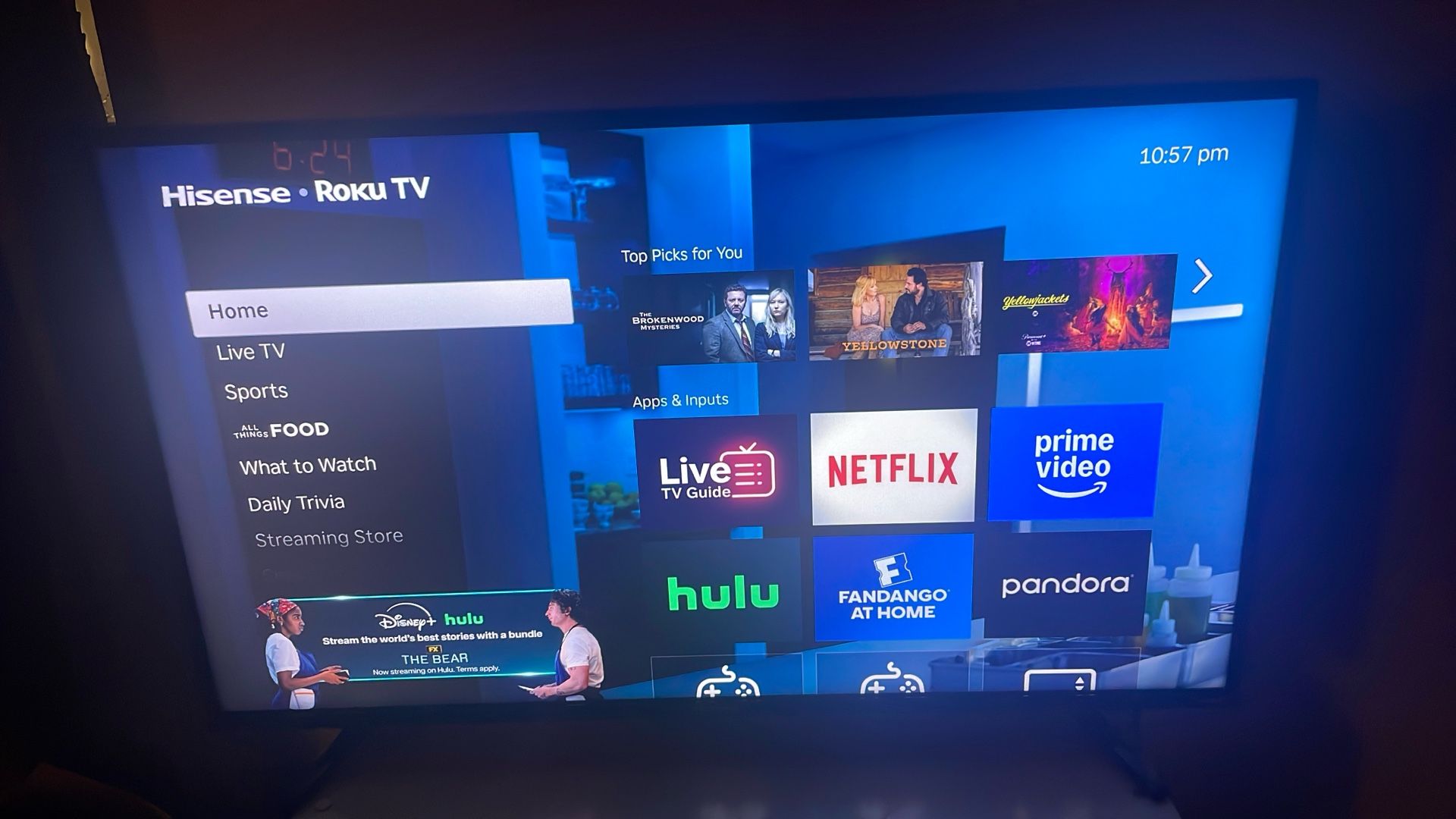 43 INCH ROKU TV REMOTE NOT INCLUDED