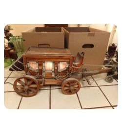  Vintage Stage Coach Lamp 