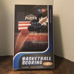 New Basketball hoop indoor with electronic scorer. 