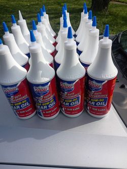 Lucas heavy duty 80w90 gear oil trans not synthetic