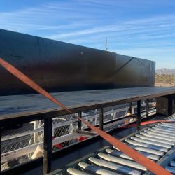 Heavy Duty Metal Bench. 13ft Long by 23inch Wide. 