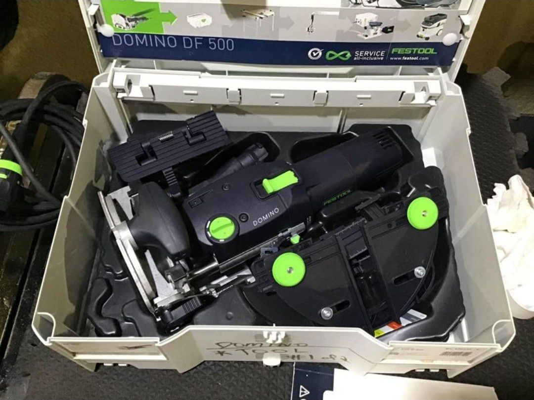 Festool domino joiner with 1,060 tenon set with Systainer