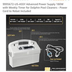 Advanced Power Supply For Dolphin Pool Cleaners ((contact info removed))
