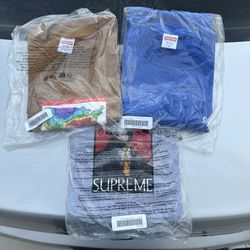 Supreme SS25 Tees – Deadstock – Multiple Styles & Sizes