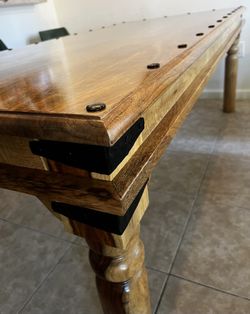 Solid Wood, Beautiful Dining Table✨