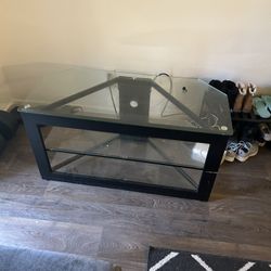 Glass Tv Stand 