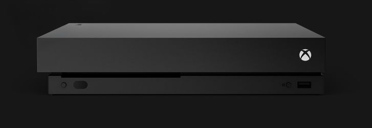 Xbox one X 1Tb disc version ( console only)