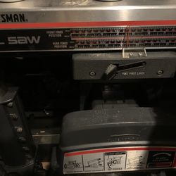 Craftsman radial arm saw 10 inch blade