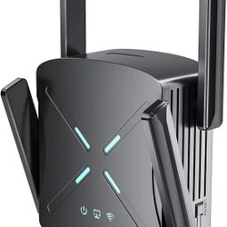 2024 WiFi 6 Extenders Signal Booster for Home, 2.4Gb/s Speed, Range 12K Sq Ft