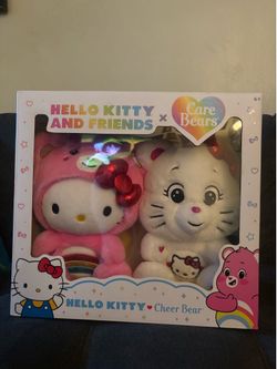 Hello Kitty care bear set