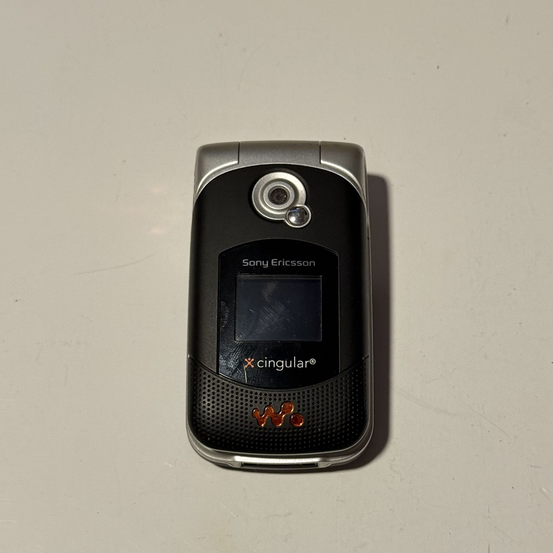 Sony Ericsson Walkman Flip Phone W300i Cingular “Untested”No Charger Buy As Is!