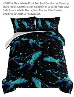 New Whale Comforter