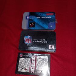 2 Dominoes 1 Two Deck 5 Dice Set  Brand New 