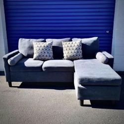 Dark Gray Modern Sectional Sofa