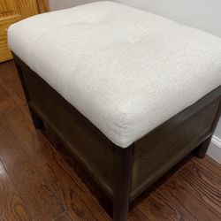 Sofa Ottoman Chairs, Solid Wood for Living Room & Bedroom (21.5x16x17inch)( please follow my page all brand new )