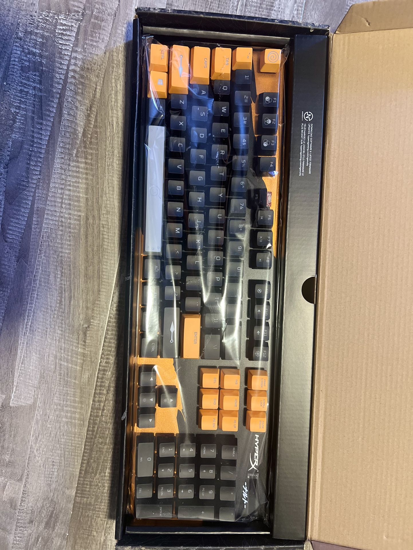 Limited Edition HyperX x Naruto Mechanical Keyboard 