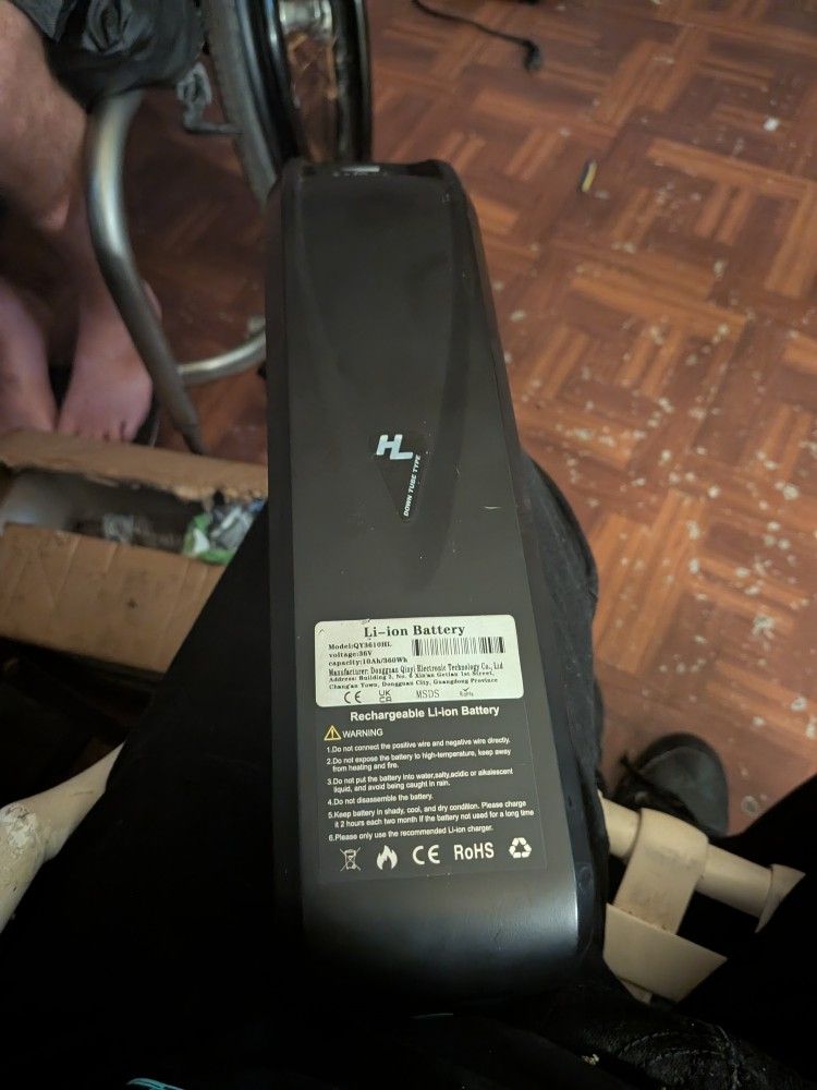 36v Ebike Battery