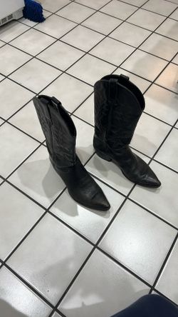 Black Leather Boots