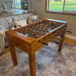 Retro Foosball Game Table