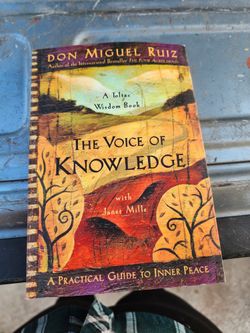 The Voice of Knowledge – Don Miguel Ruiz (Like New)
