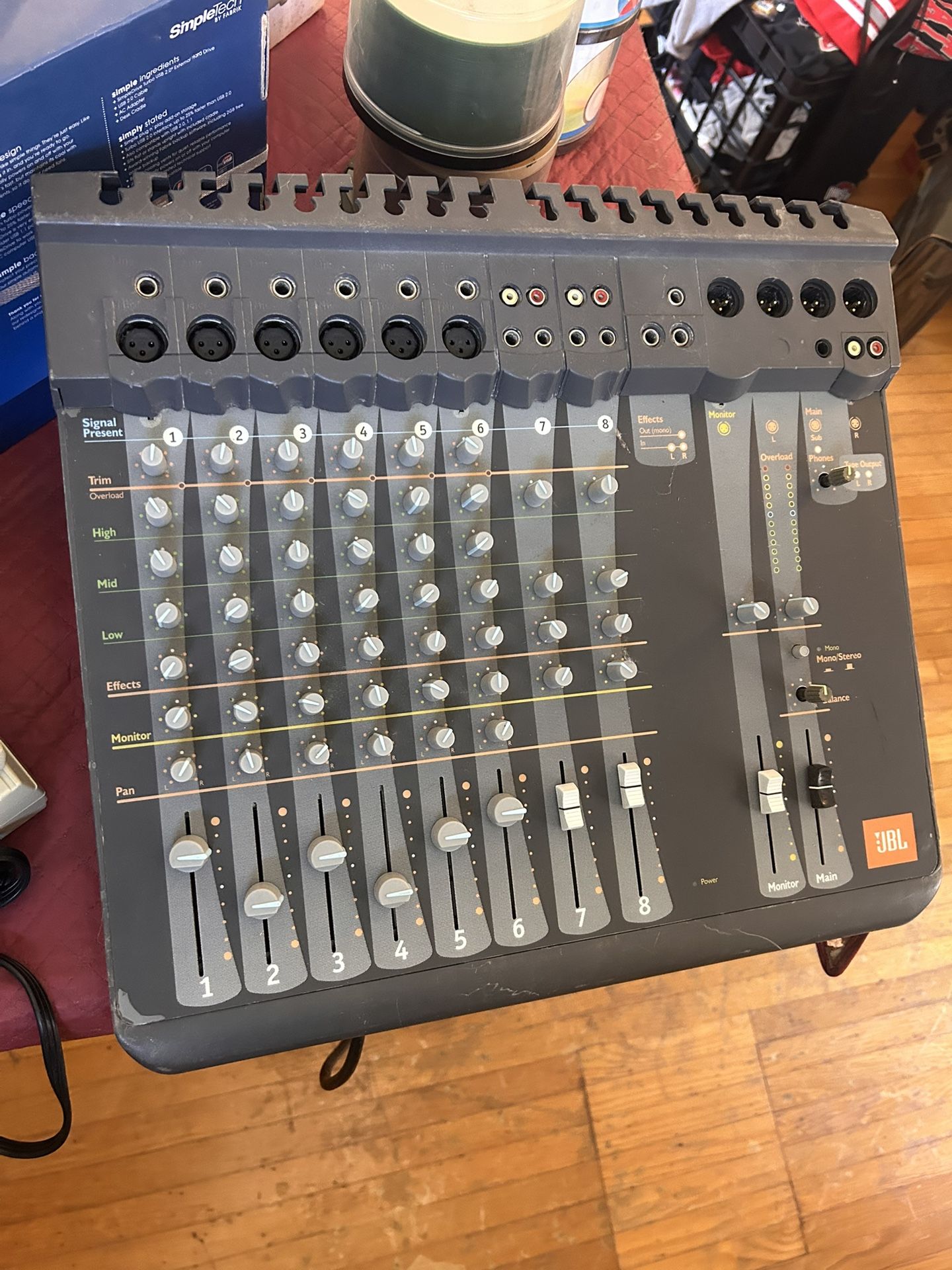 JBL Mixing Board DJ Equipment
