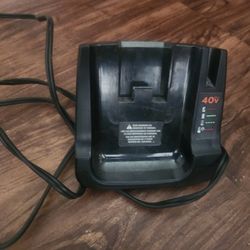 Black and Decker 40V Charger