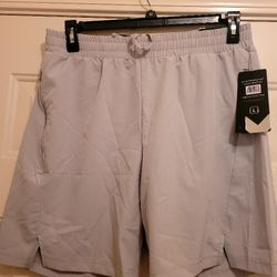 RBX Live Life Active Training Shorts Gray NWT Men’s Size M