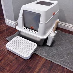 Stainless Steel Litter Box 