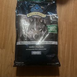Blue Buffalo Dog Food 24LB Bag $40
