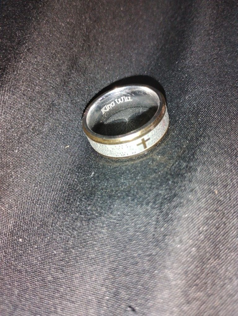 King Will Lord's Prayer Rings Size 9.5